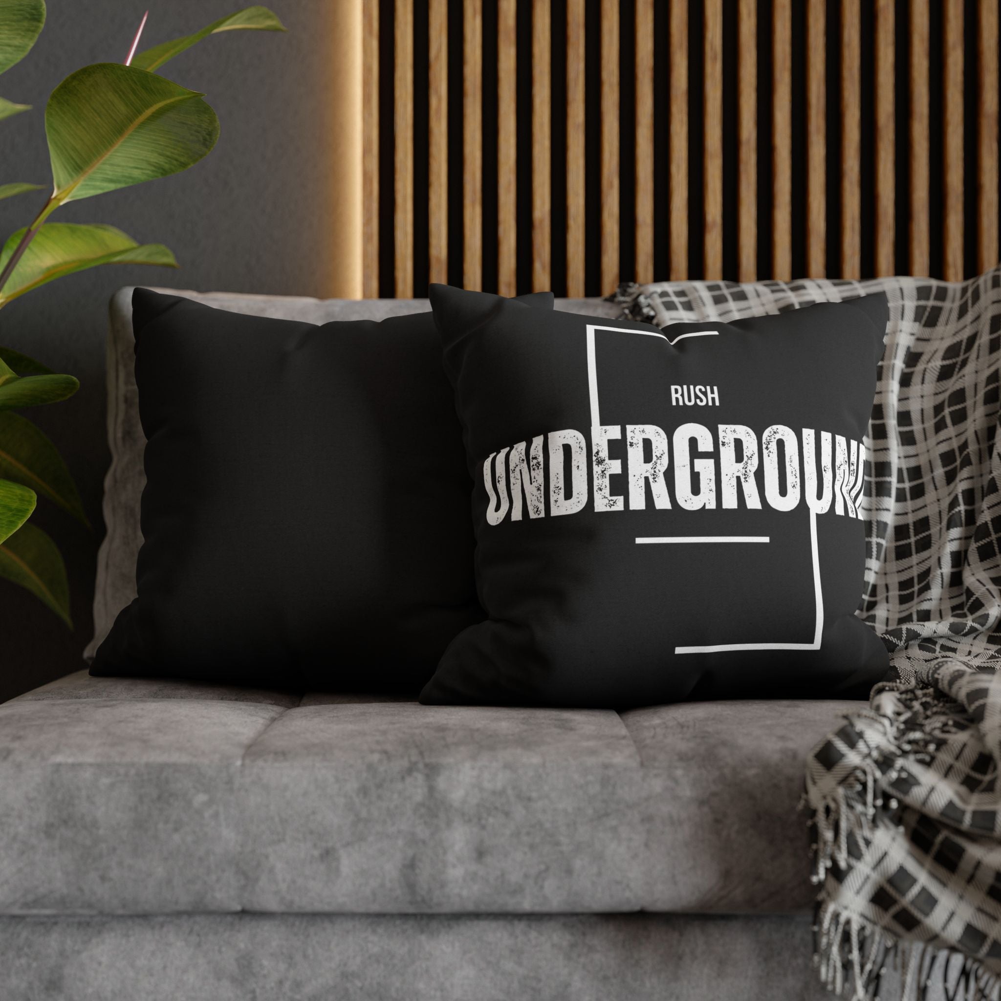 Spun Polyester Square Pillow Case