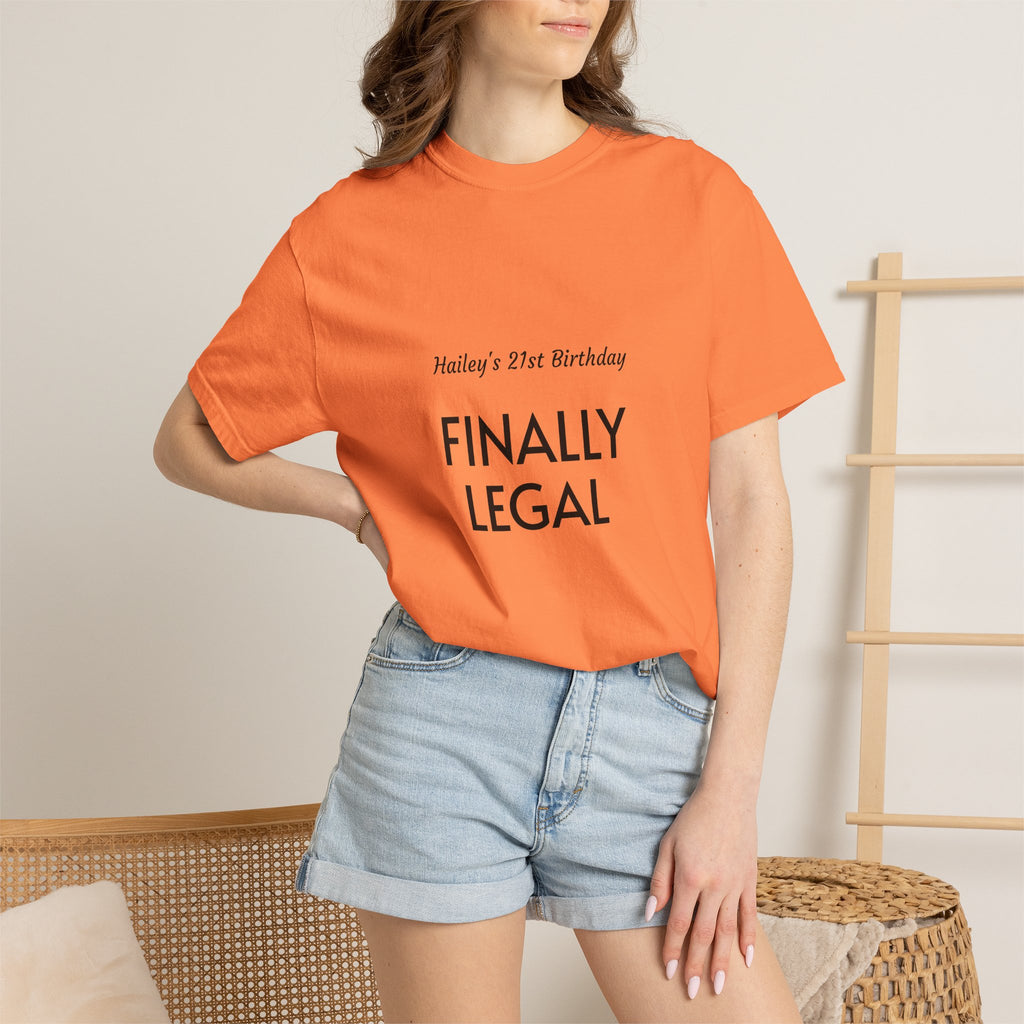 Finally Legal 21st Birthday T-Shirt