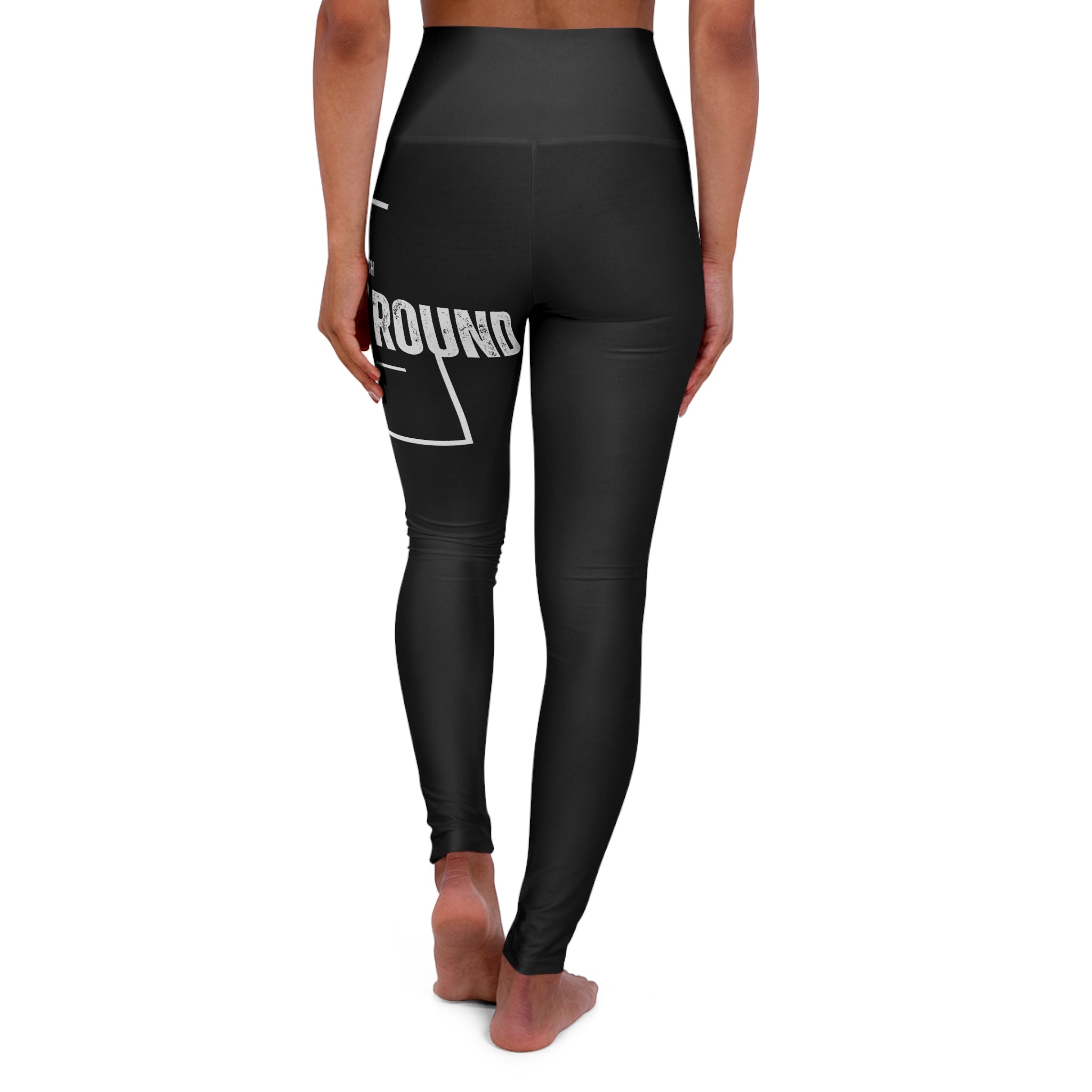 High Waisted Yoga Leggings (AOP)
