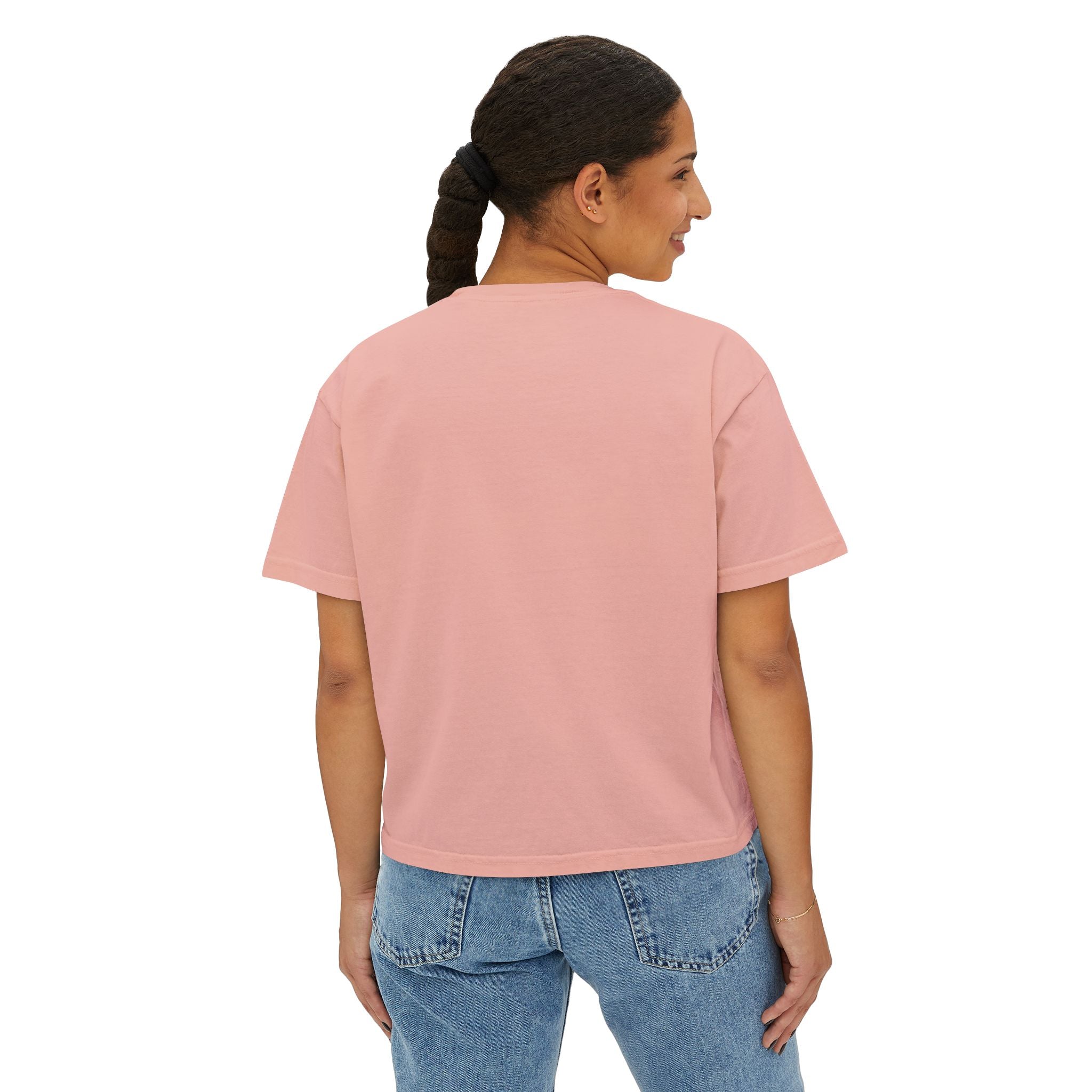 Underground Boxy Tee — Women's Minimalist Graphic Tee