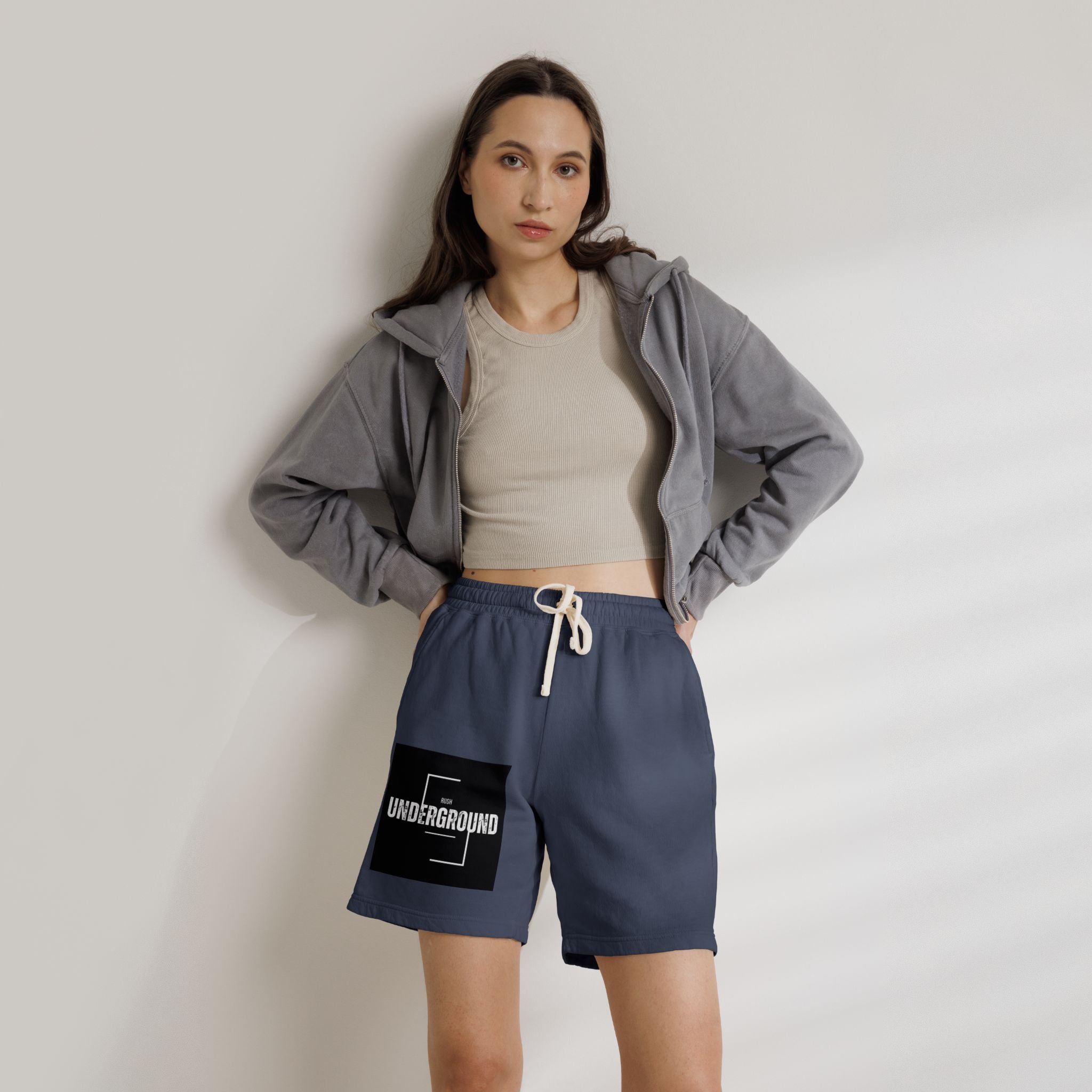 Underground Logo Fleece Sweat Shorts
