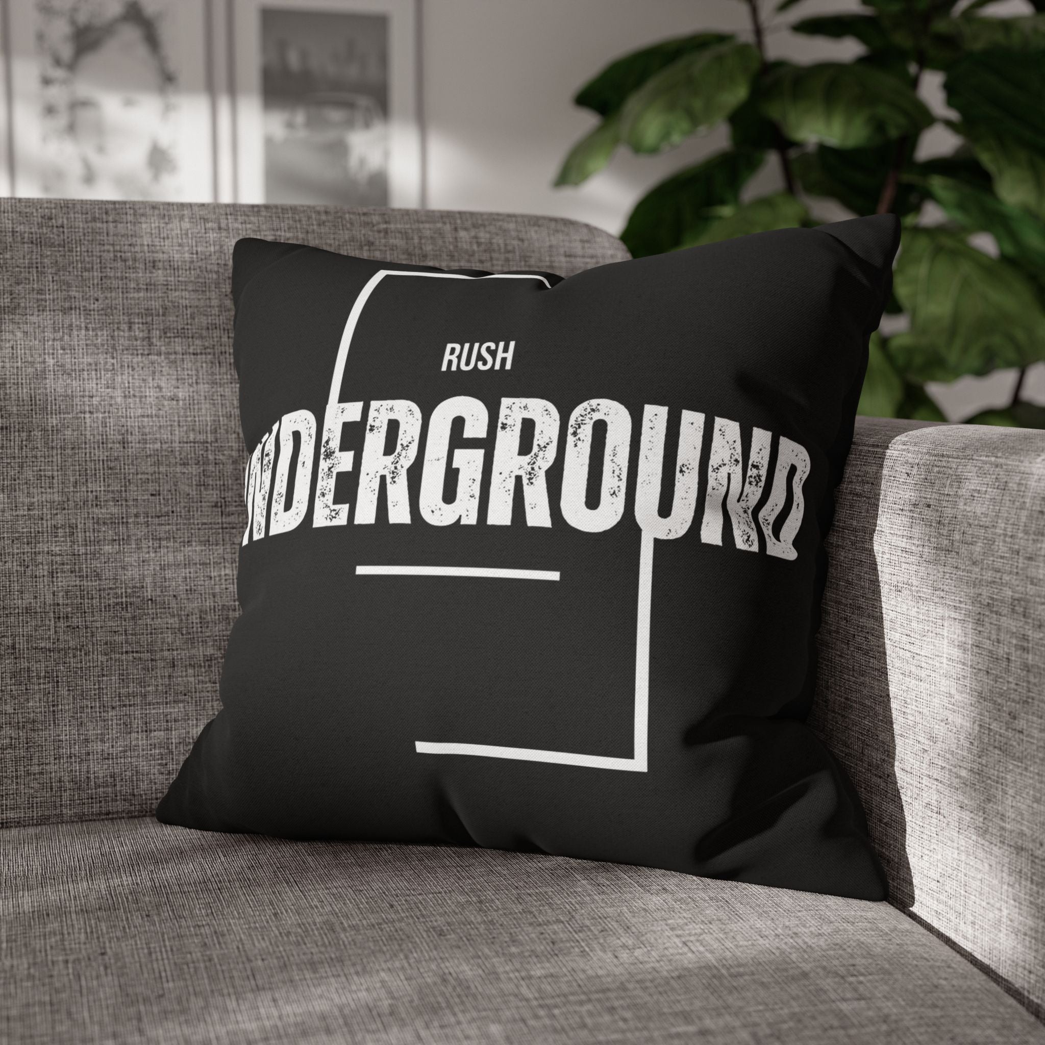 Spun Polyester Square Pillow Case