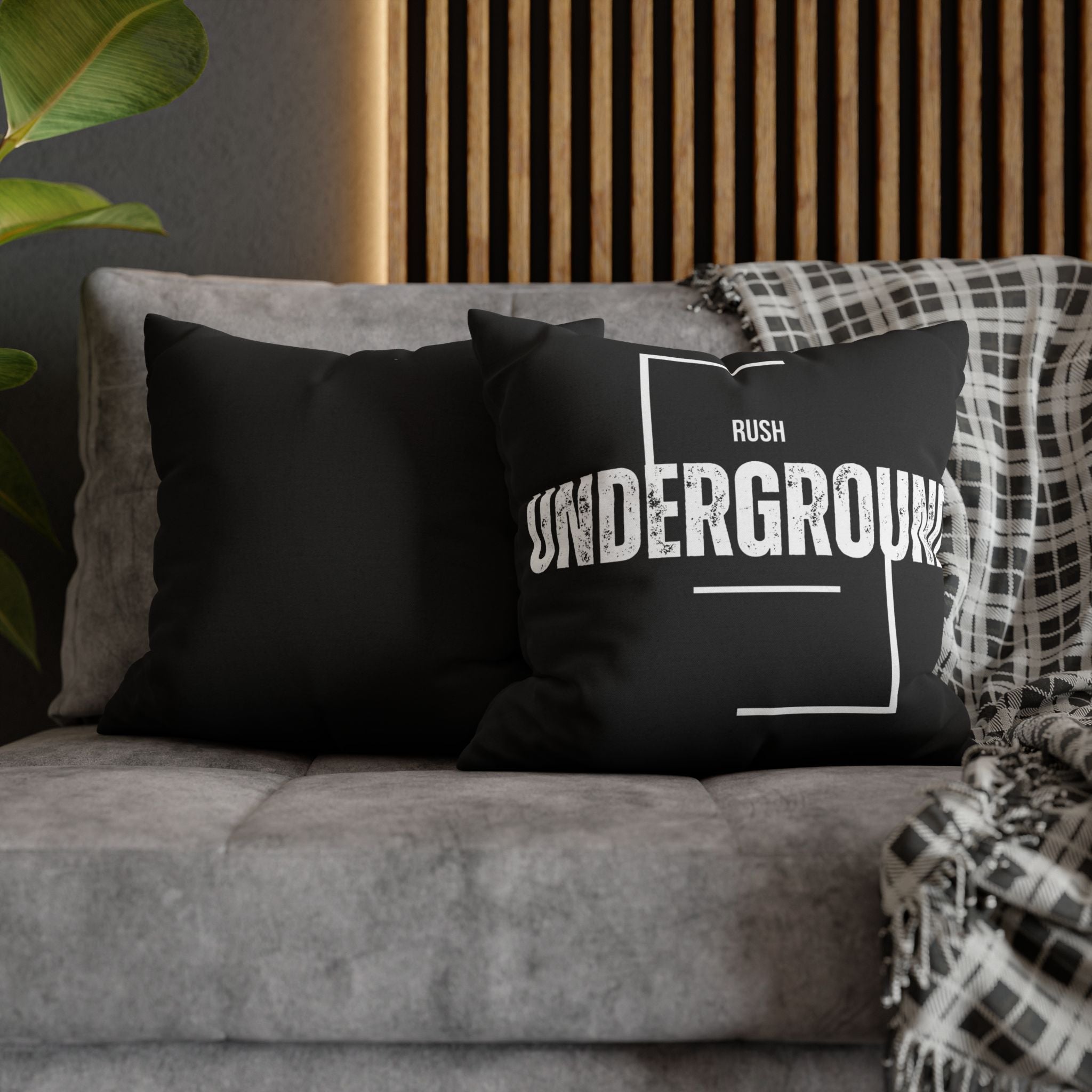 Spun Polyester Square Pillow Case