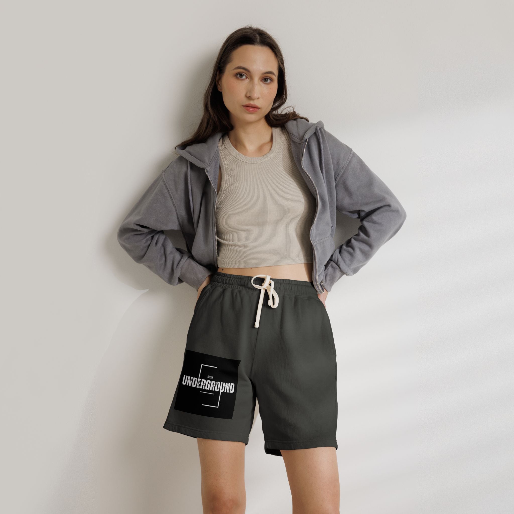 Underground Logo Fleece Sweat Shorts