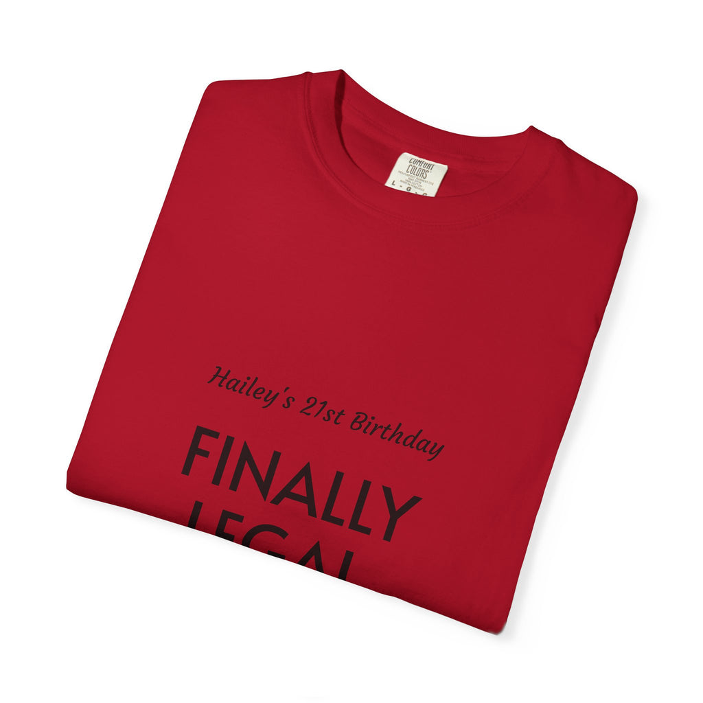 Finally Legal 21st Birthday T-Shirt