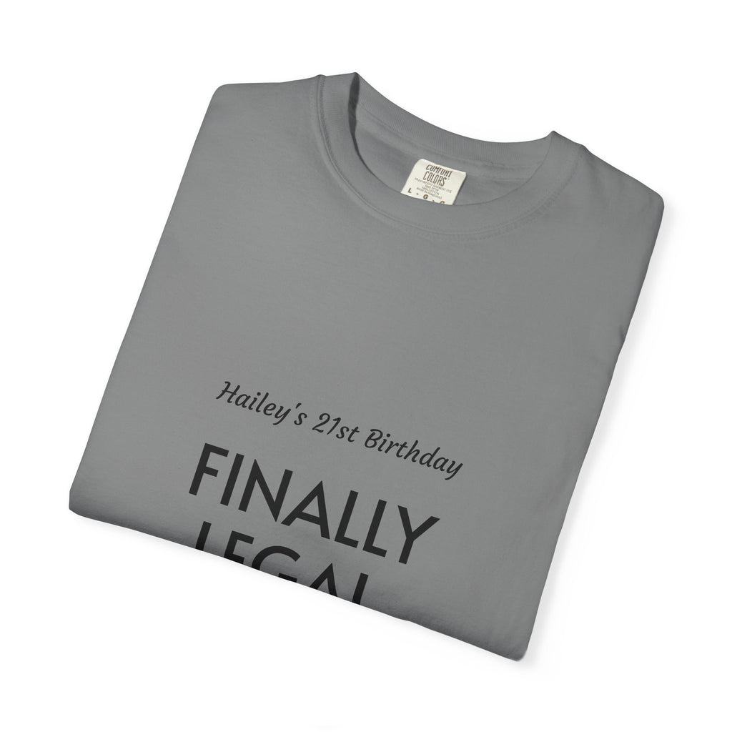Finally Legal 21st Birthday T-Shirt