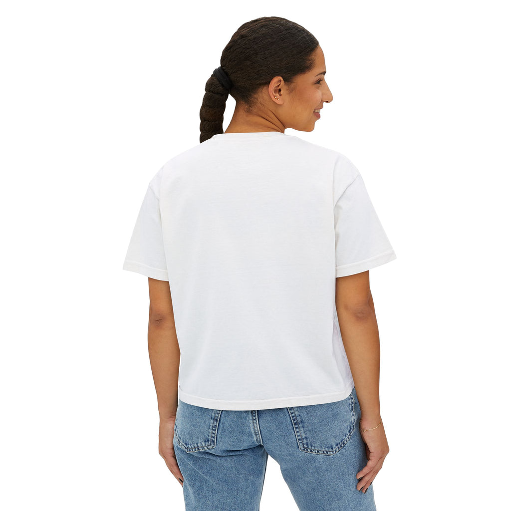 Underground Boxy Tee — Women's Minimalist Graphic Tee