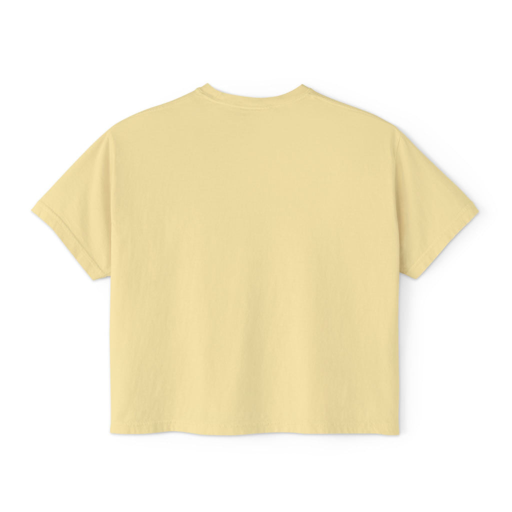 Underground Boxy Tee — Women's Minimalist Graphic Tee
