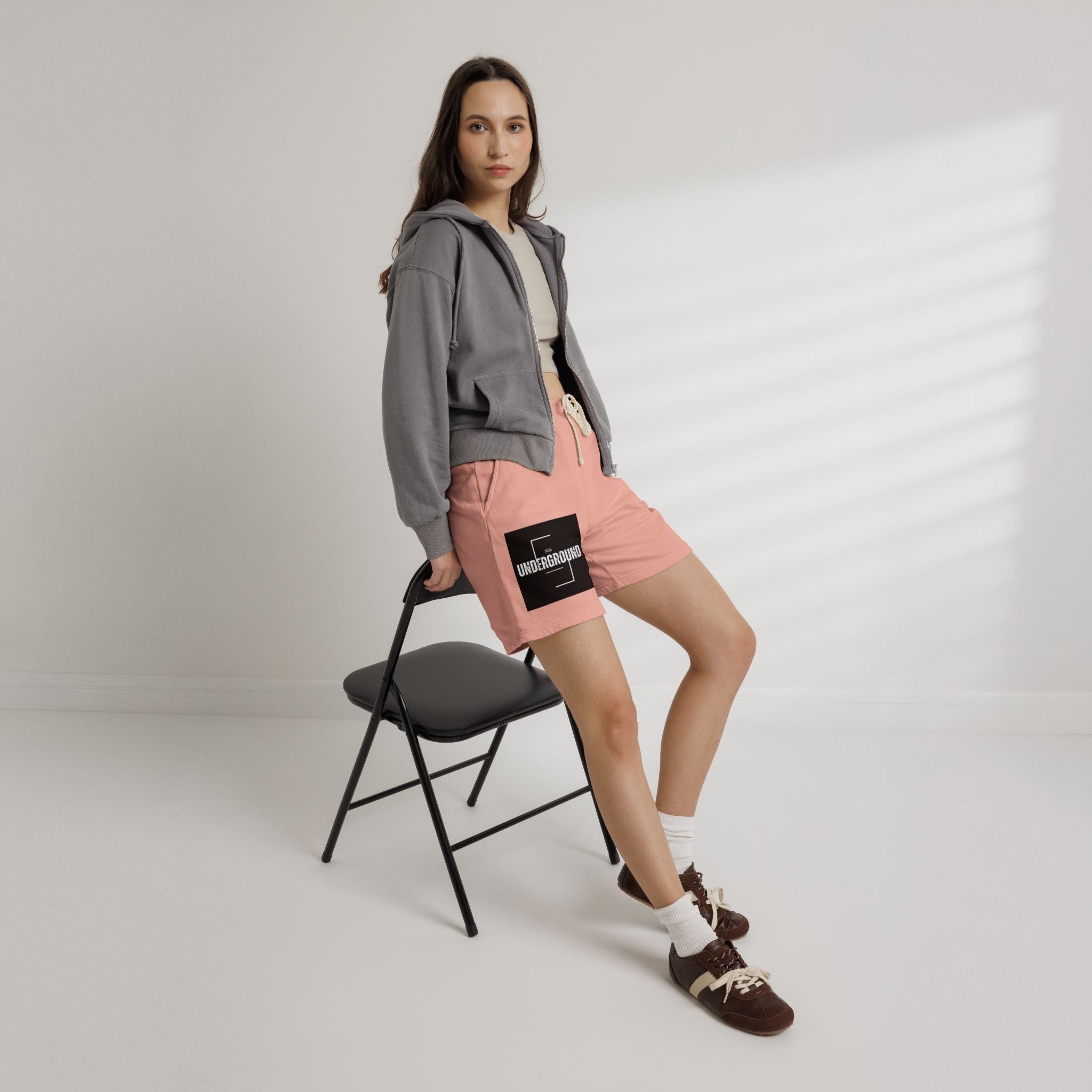 Underground Logo Fleece Sweat Shorts