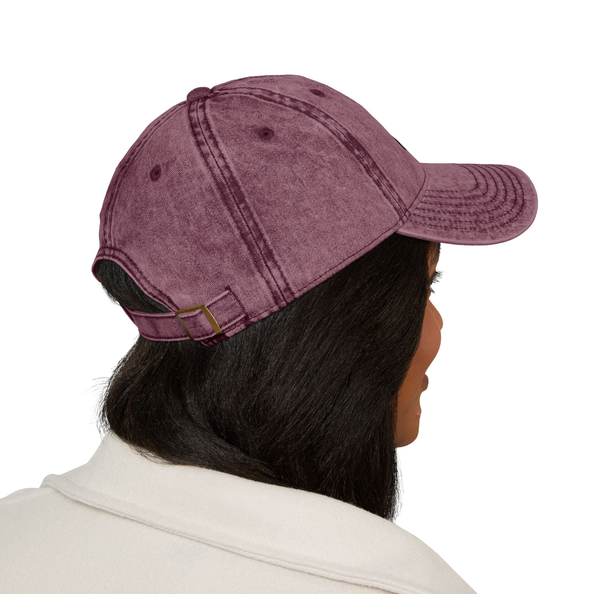 Vintage Embroidered Cap — 'Underground' Patch Distressed Baseball Hat