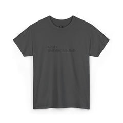 Unisex Heavy Cotton Tee - Effortlessly Stylish Black T-Shirt for All Occasions, Casual Wear, Gift for Him/Her, Holiday Apparel, Graphic Tee