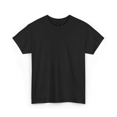 Unisex Heavy Cotton Tee - Effortlessly Stylish Black T-Shirt for All Occasions, Casual Wear, Gift for Him/Her, Holiday Apparel, Graphic Tee