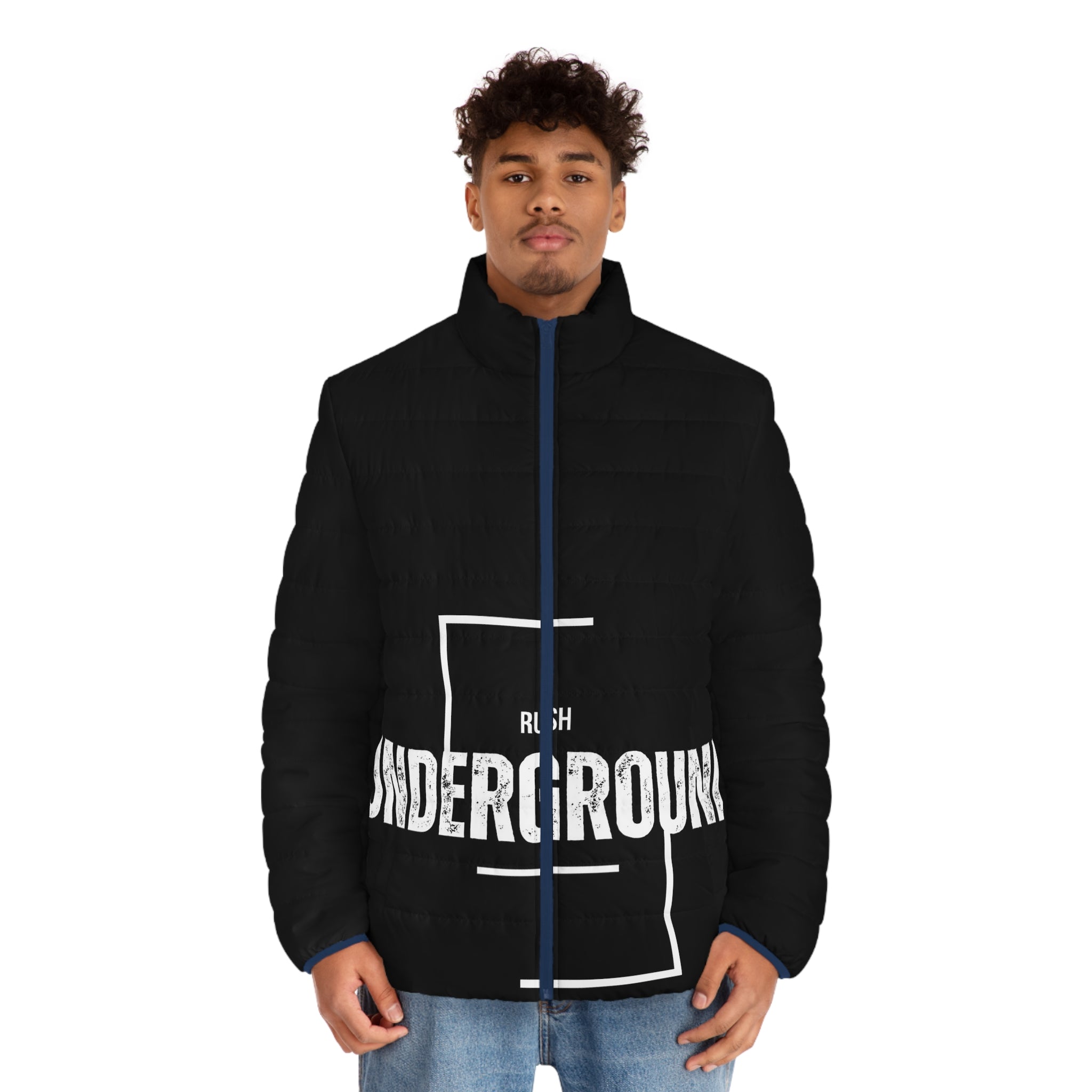 Men's Puffer Jacket (AOP)