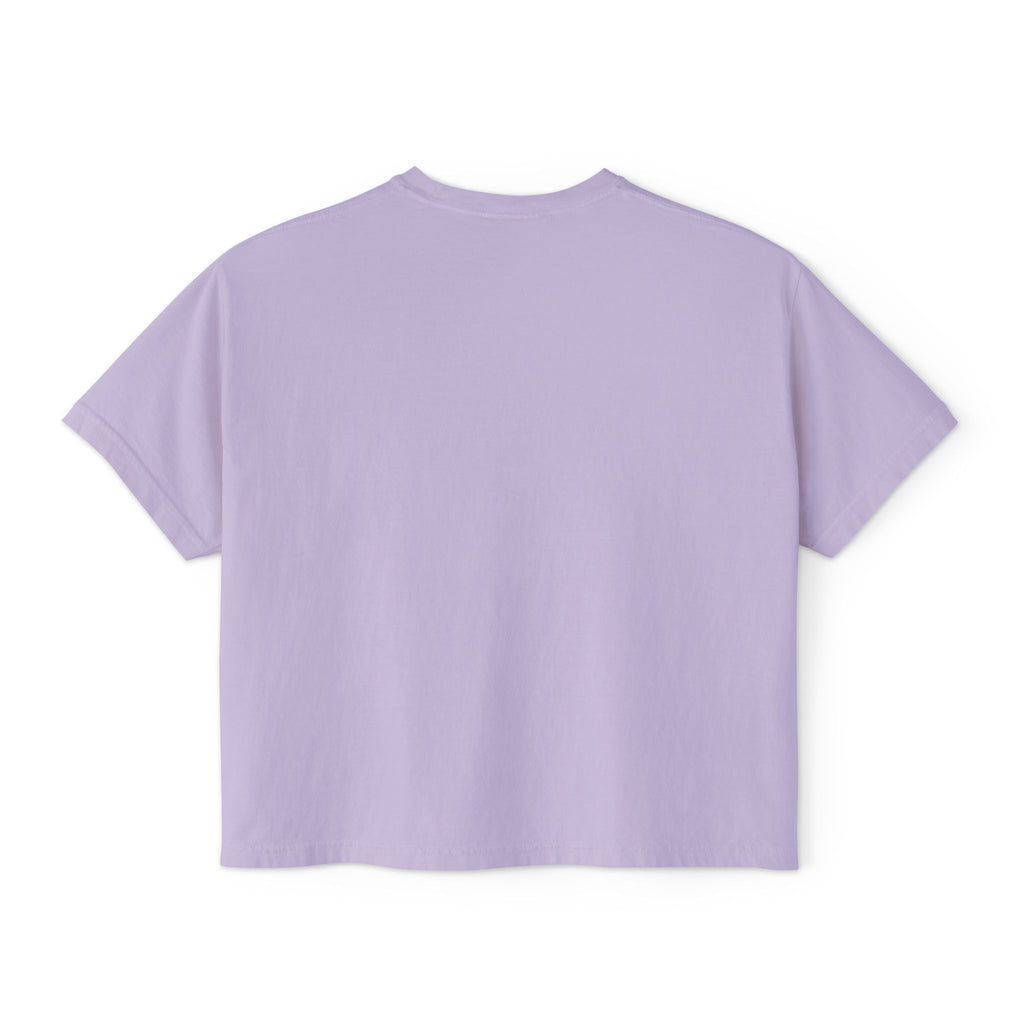 Underground Boxy Tee — Women's Minimalist Graphic Tee