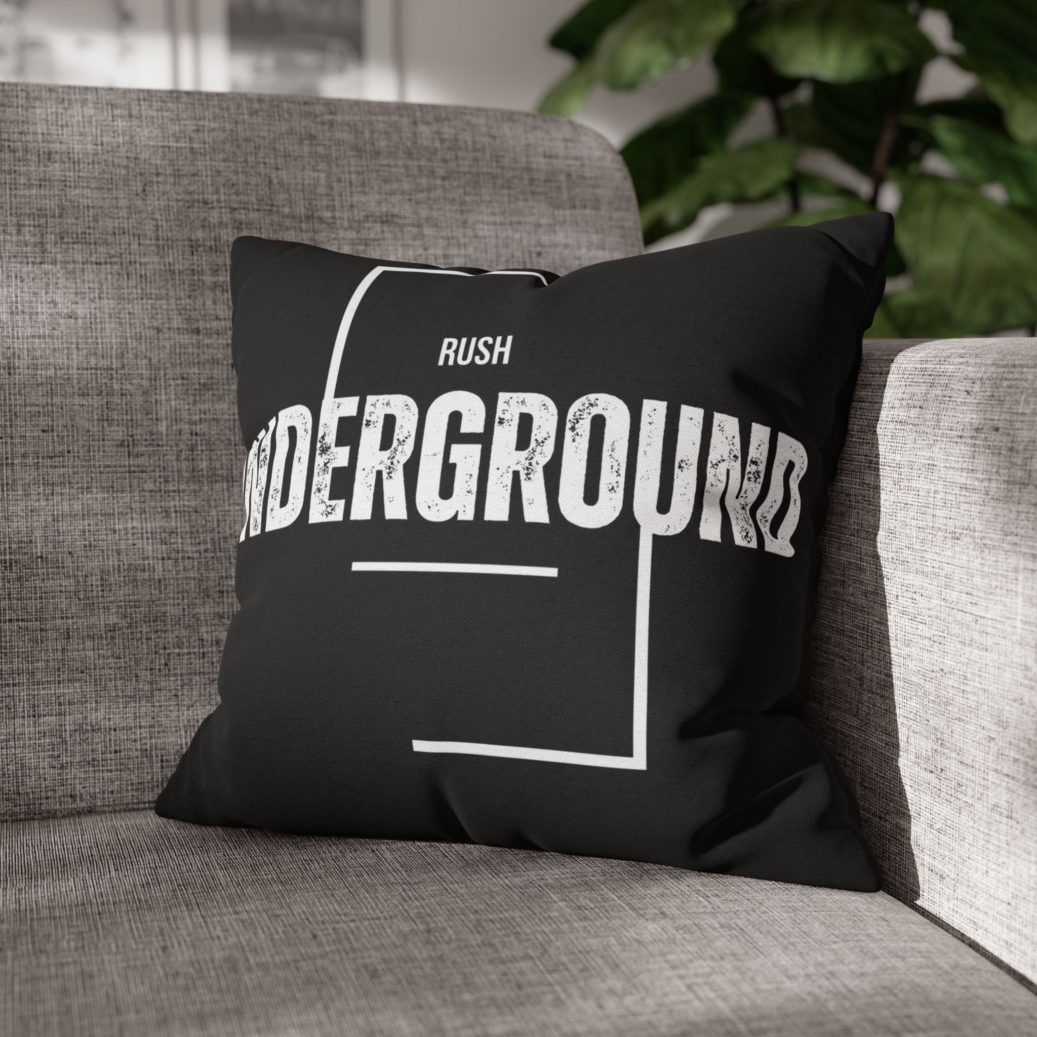 Spun Polyester Square Pillow Case