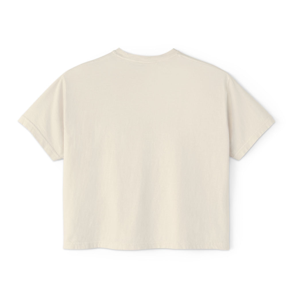 Underground Boxy Tee — Women's Minimalist Graphic Tee