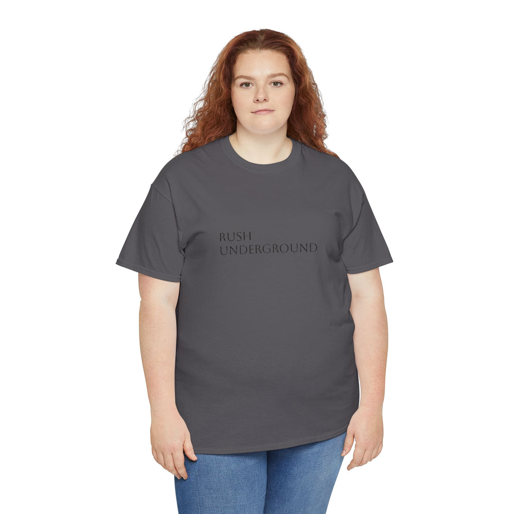 Unisex Heavy Cotton Tee - Effortlessly Stylish Black T-Shirt for All Occasions, Casual Wear, Gift for Him/Her, Holiday Apparel, Graphic Tee