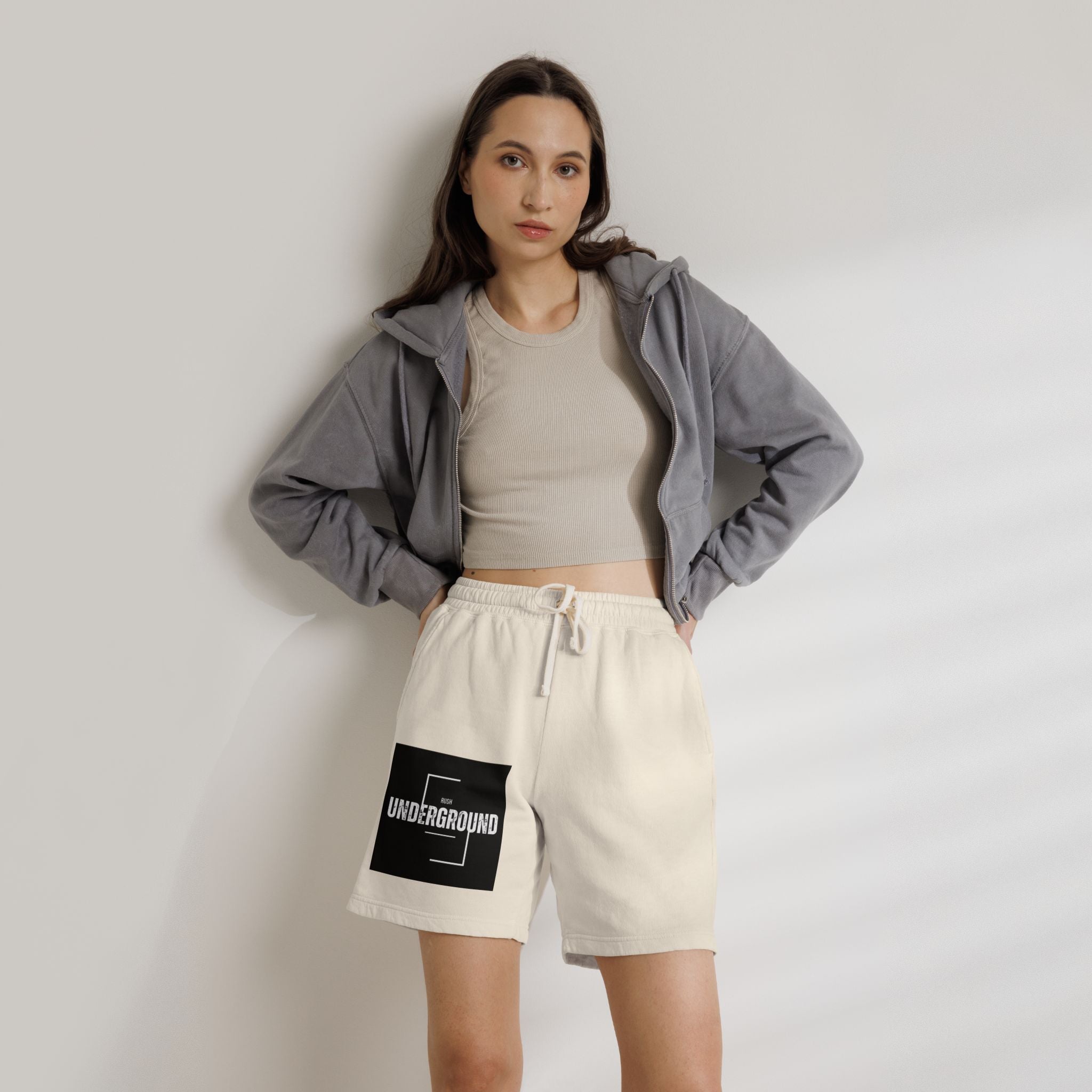 Underground Logo Fleece Sweat Shorts