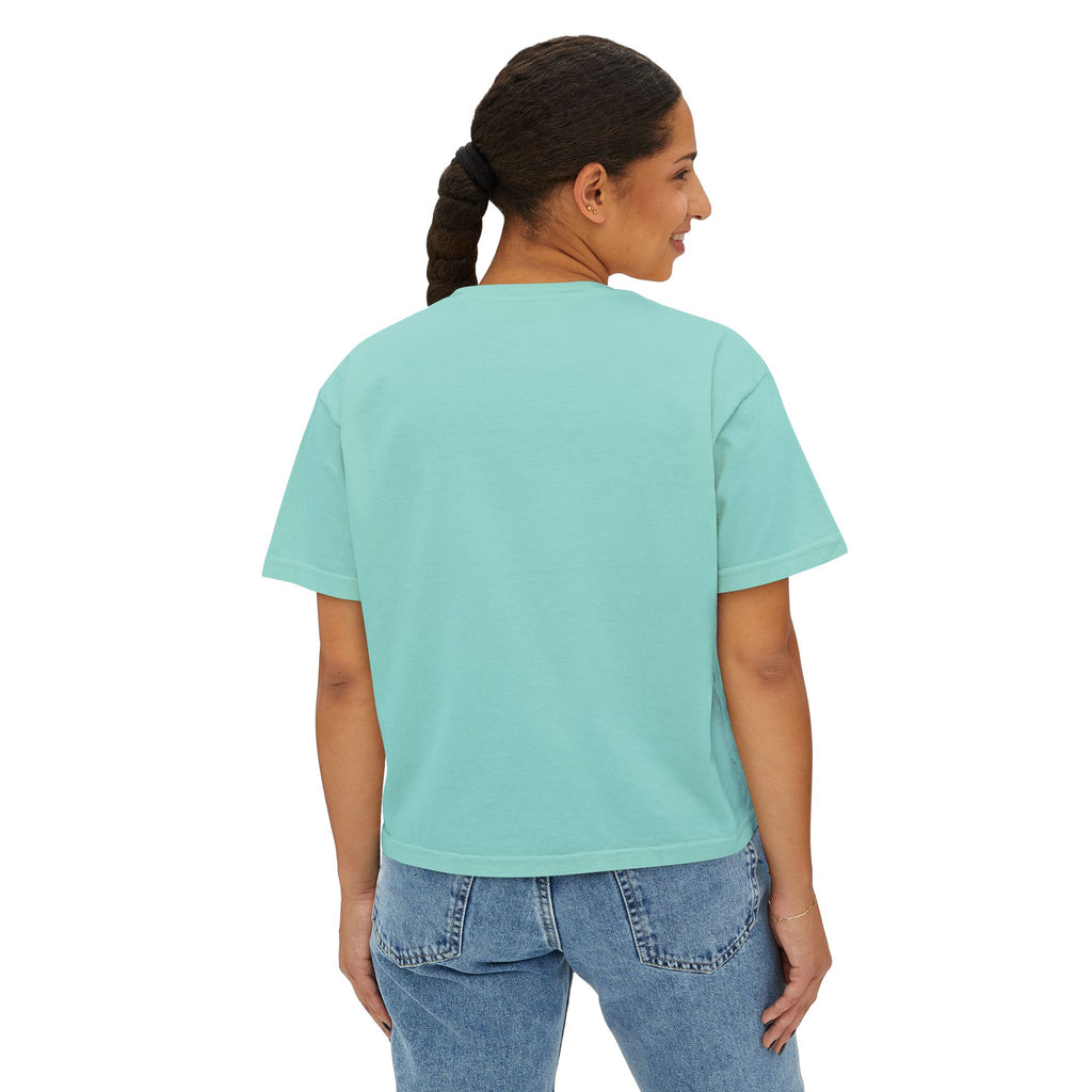 Underground Boxy Tee — Women's Minimalist Graphic Tee