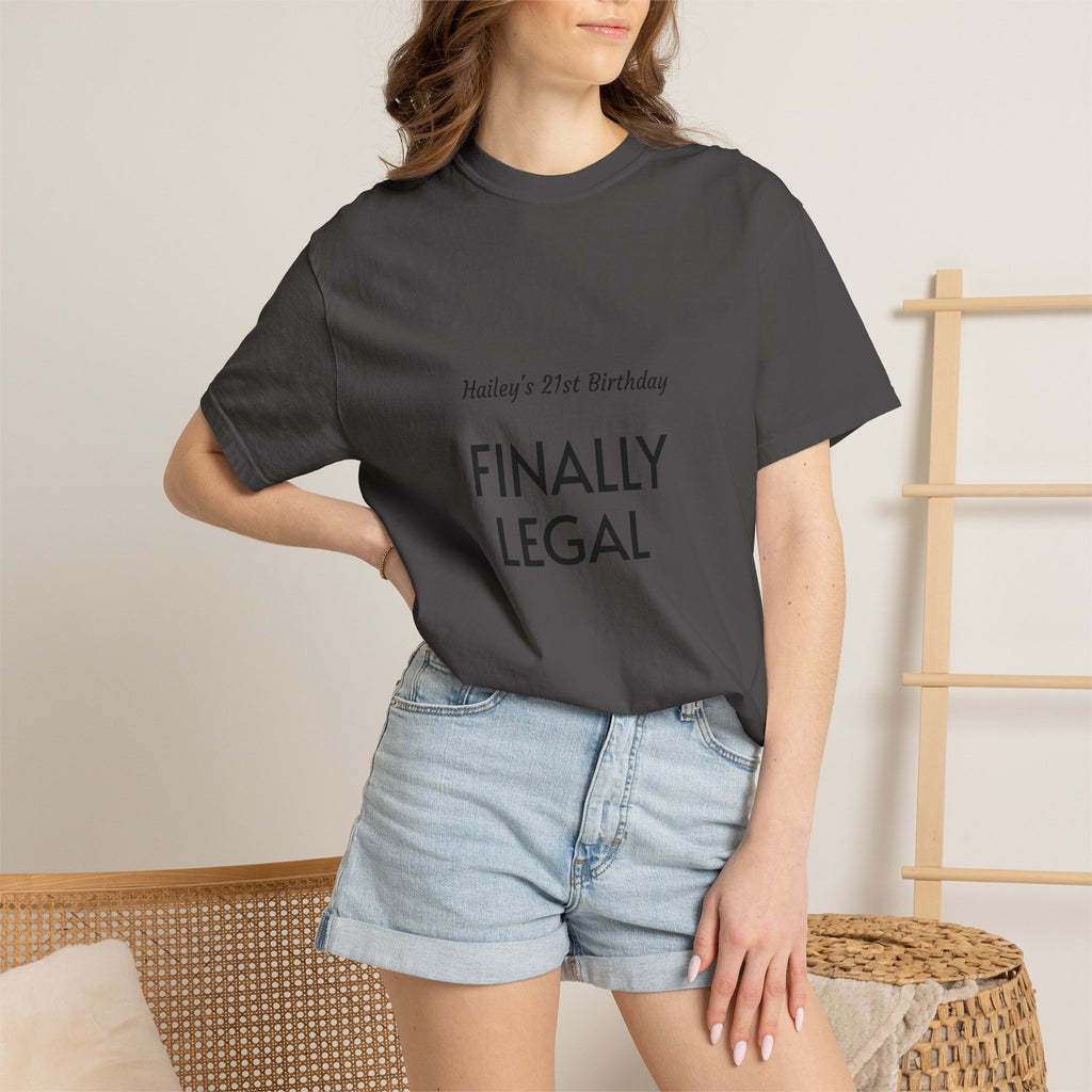 Finally Legal 21st Birthday T-Shirt