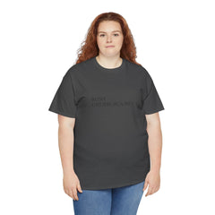 Unisex Heavy Cotton Tee - Effortlessly Stylish Black T-Shirt for All Occasions, Casual Wear, Gift for Him/Her, Holiday Apparel, Graphic Tee