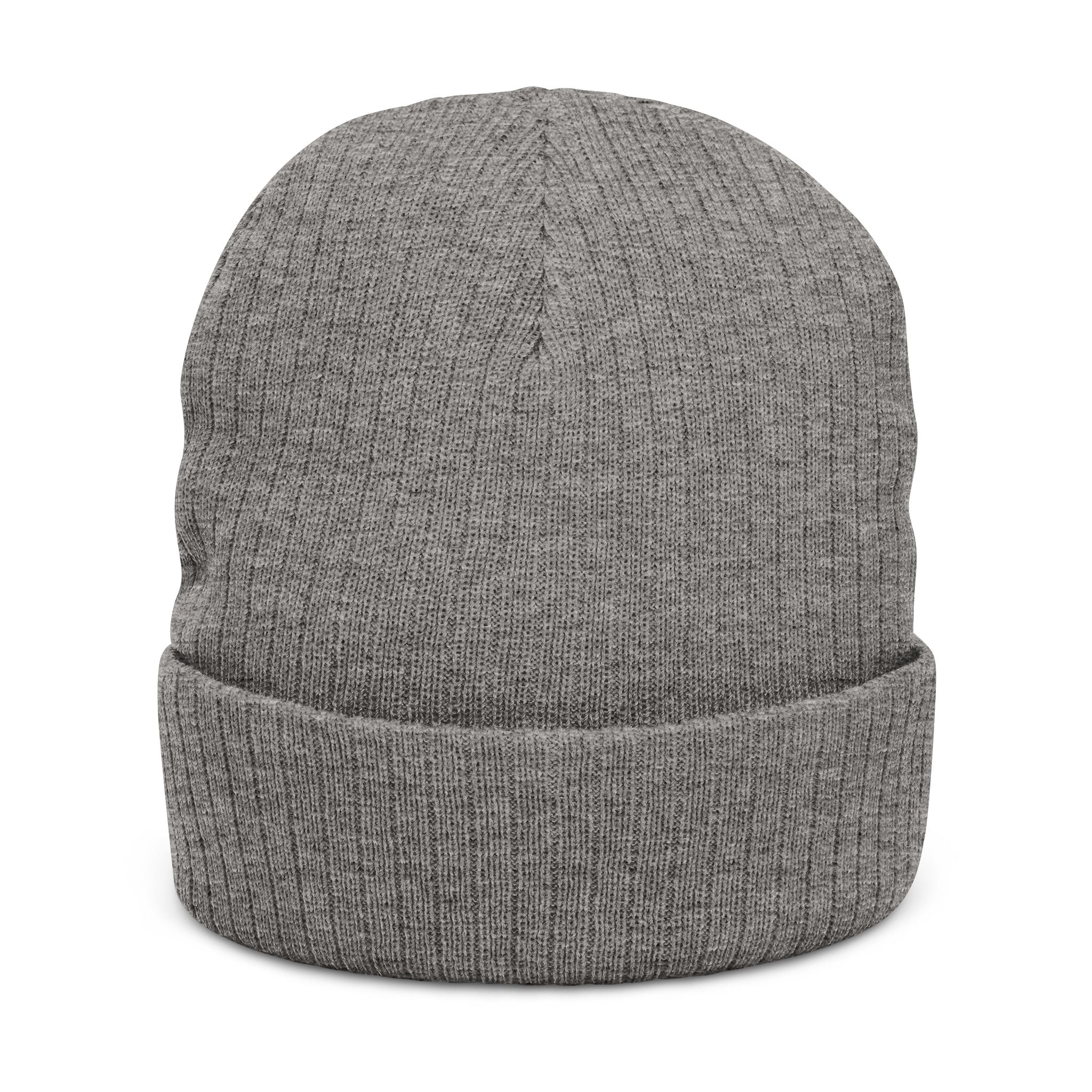 Cozy Ribbed Knit Beanie - Stylish Winter Hat, Embroidered Beanie Cap, Perfect Gift for Him/Her, Warm Headwear for Cold Weather