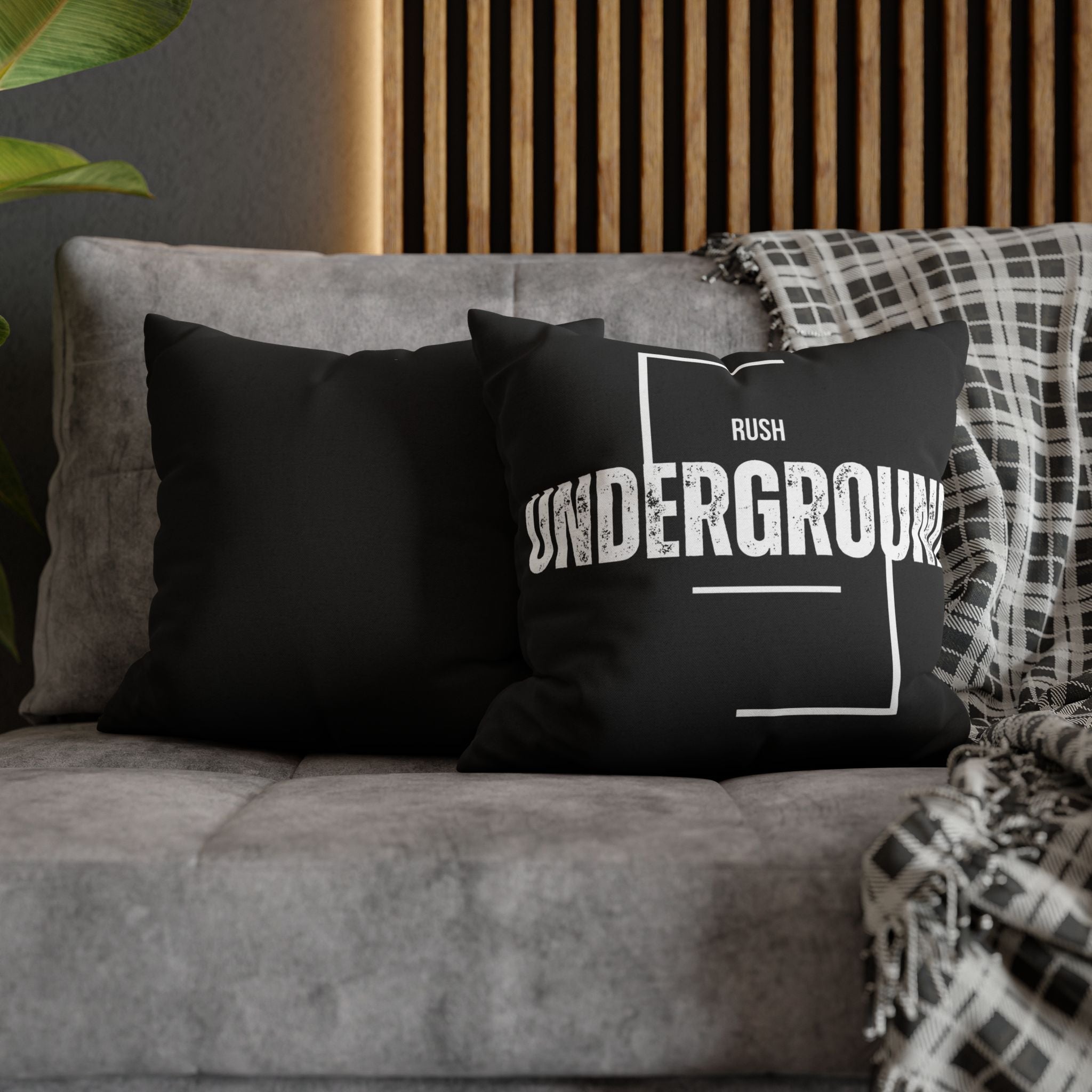 Spun Polyester Square Pillow Case