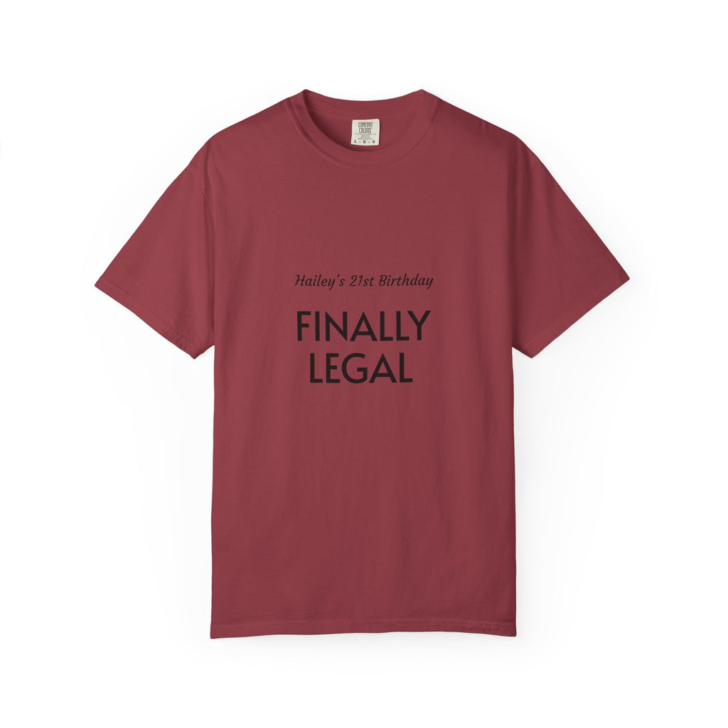 Finally Legal 21st Birthday T-Shirt