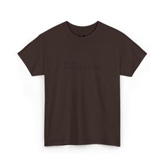 Unisex Heavy Cotton Tee - Effortlessly Stylish Black T-Shirt for All Occasions, Casual Wear, Gift for Him/Her, Holiday Apparel, Graphic Tee