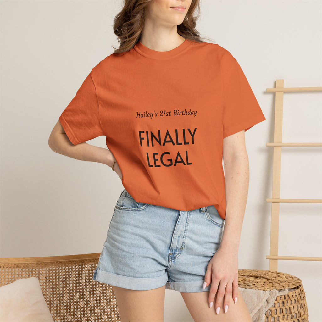 Finally Legal 21st Birthday T-Shirt
