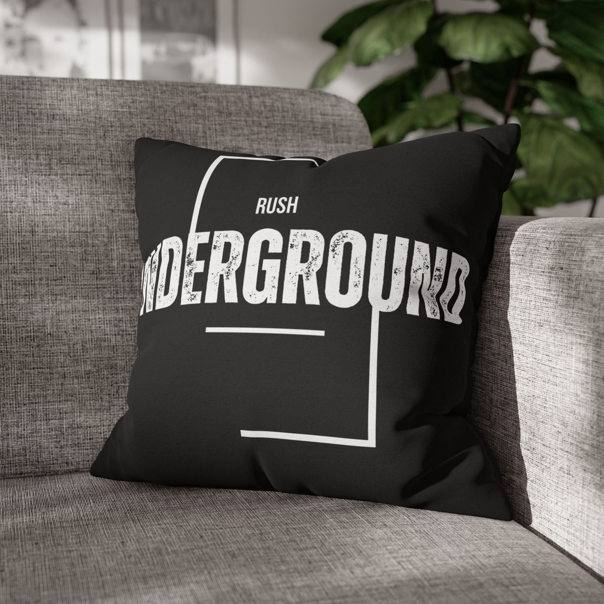 Spun Polyester Square Pillow Case